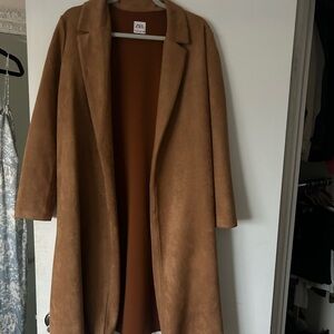 Zara Women's Tan Coat
